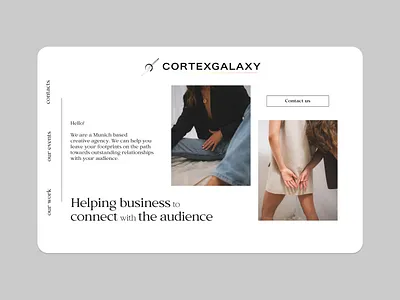 another landing idea design landing minimalistic web