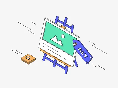 SEO alt text atl branding design illustration image isometric perspective text ui