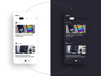 Medium Variation | Frostbite Studio app application apps black blogs branding case study darkmode design digitalagency filters iosdesign minimal modern mysterious simple ui ux web design white
