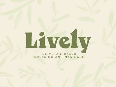 Lively Olive Oil Logo Design & Branding brand design branding design graphic design illustration logo logo design logos olive oil vector