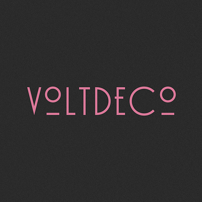 Voltdeco V02 fonts update 20s allcaps artdeco awesome clean design display font fontdesign fonts modern sansserif typeface