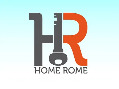 Home Rome branding graphic design logo