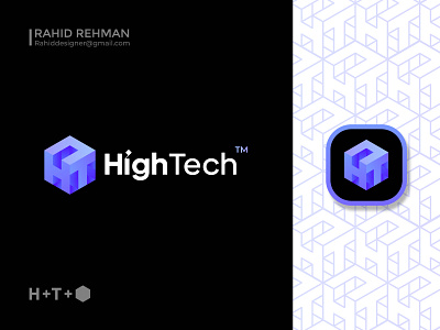 High Tech Modern creative lettermark logo, H+T+Blockchain. a b c d e f g h i j k l m blockchain logo brand branding creativelogo h letter icon logo design logodesigns logotype mark modern logo monogram n o p q r s t u v w x y z negative space sketch symbol t letter tech logo vector