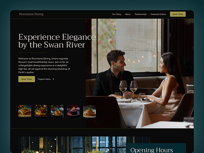 Riverstone Dining australia webdesigner