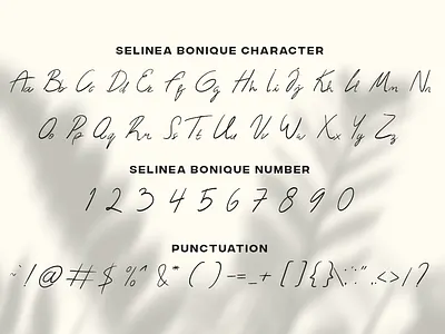 Selinea Bonique - Natural Signature luxury