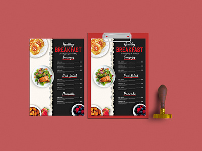 Food Menu Design