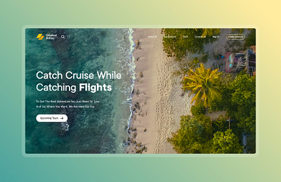Travel Agency Landing Page - Greatest Bishop landing page product design web design
