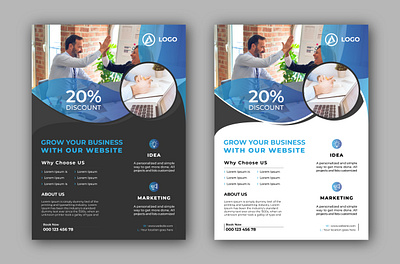 Business Flyer design brochure design business flyer design eye catching flyer design flyer design graphic design professional flyer design social media post design unique flyer design