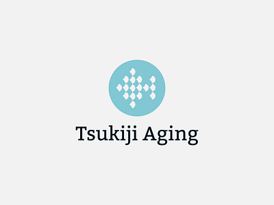 Tsukiji Aging abstract fish japanese logo minimal modern seafood