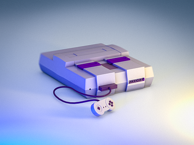 Super Nintendo 3d cinema 4d design graphic design illustration