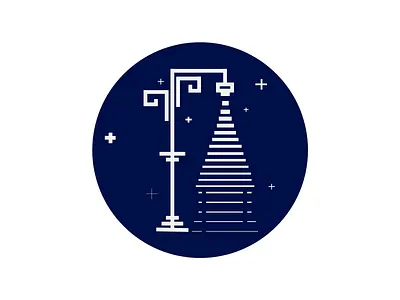 Lamp challenge design dribbbleweeklywarmup illustration logo