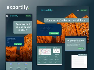 exportify exportify figma redisign ui ux