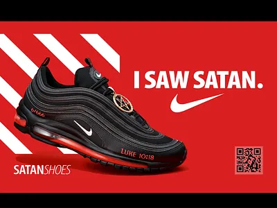 Satan Shoes Flyer branding flyer graphic design logo typography