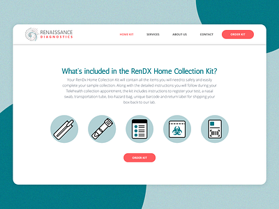 RenDX icon component covid 19 css design development graphic design health care html icon illustration medical resources ui web design wordpress