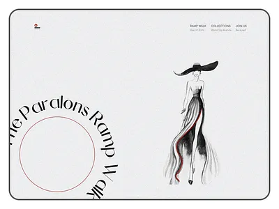 Fashion Ramp Walk 2022 branding collections creative design designstudio dharsini fashion hogoco hogocodesignstudio homepage new rampwalk trend ui uidesign uiuxdesigner ux uxdesign webdesign