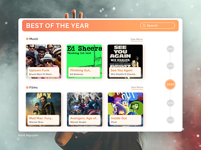 #DailyUI Day 63: Best Of 2015 graphic design ui ux