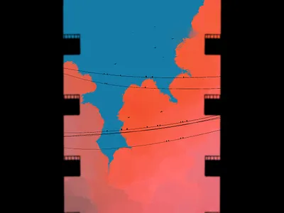 DUSK animation design graphic design illustration