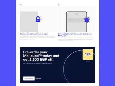 MailCube™ | Landing page clean design minimal ui uidesign uiuxdesign uxdesign uxuidesign