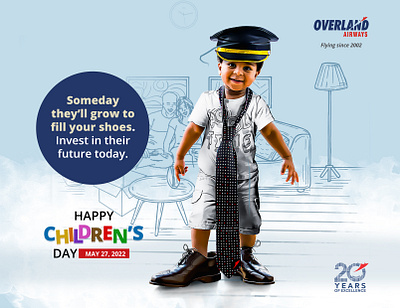 Children's Day Advert design graphicdesign