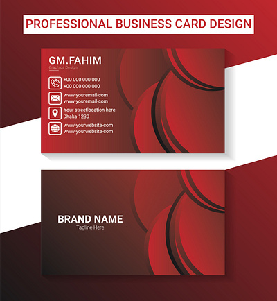 Creative Business Card Design brochure business card card cover page flyer id card illustrator logo photoshop poster