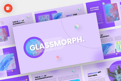 Glassmorph - Glassmorph Powerpoint Template bitcoin blockchain branding collectibles crypto cryptocurrency design designposter fungible graphic design illustration keynote metaverse motion graphics neumorph nft powerpoint transaction ui vector
