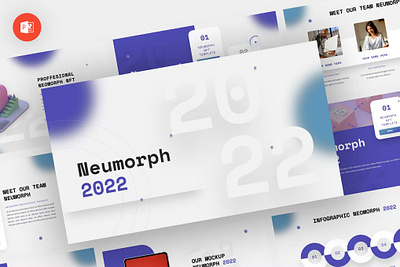 Neumorph - NFT Powerpoint Template abstract bitcoin blockchain branding collectibles concept creative crypto cryptocurrency design fungible graphic design illustration metaverse motion graphics neumorph nft powerpoint transaction ui