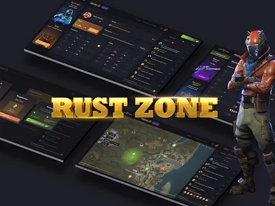 Rust Zone (Gambling) gambling game rust safe zone uiux