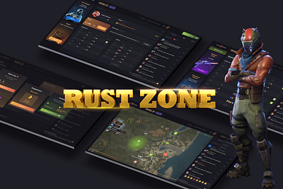 Rust Zone (Gambling) gambling game rust safe zone uiux