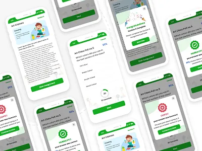 Polling App animation app application desgn branding graphic design icon logo typography ui ui design ux design