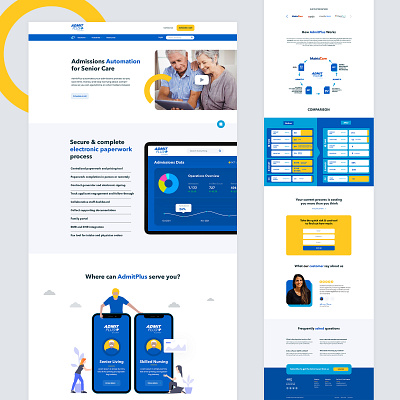 Landing Page Design For Saas Application app application branding design landing page layout market mockup photoshopt product product design saas software task task management ui ux web webdesign website