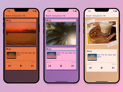 Retro theme music player app 80s 90s app grain retro ui vapourwave windows