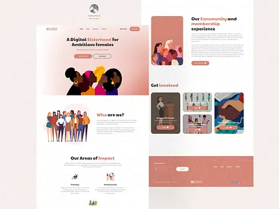 Dreams&Degrees Landing page app branding design figma illustration landing page logo ui ux vector web website