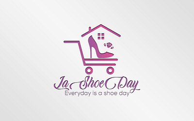Logo-Design-Digital-House-Shoe-Cart-Service-Home-Delivary beauty branding business cart colorful company delivary design digital graphic design home house illustration logo logo design service shoe unique vector