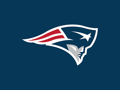 Patriots Logo Update Concept branding identity illustrator logo new england new england patriots nfl patriots sports sports logo vector