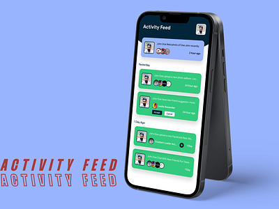 Activity Feed DailyUI #047 activity activity feed activity stream app design daily ui 047 daily ui inspiration dailyui dailyui 047 activity feed mobile app design mobile app ui design mobile ui design notification notifications product app design ui