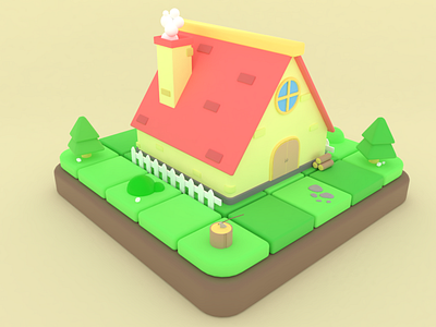 Home Illustration 3d 3d art 3d game objects 3d illustrations 3d object animation blender branding c4d design graphic design illustration logo motion graphics ui