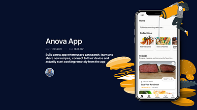 An App developed for ANOVA Company anova app