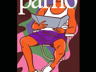 Parno x print branding design doodles illustration print vector