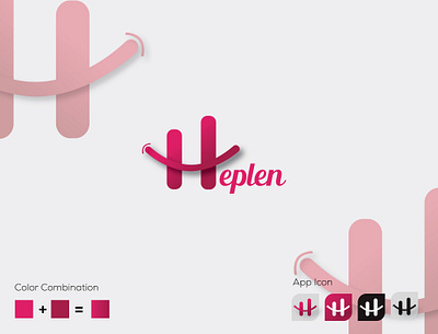 "Logo Design" "Heplen" 3d animation branding design graphic design icon illustration logo logo design motion graphics ui ux vector