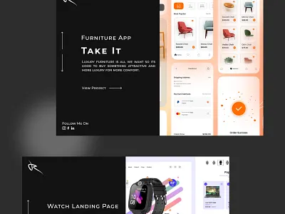 Portfolio Webpages UI Design design graphic design illustration instagram posts logo ui ui ux ui ux design user interface ux design