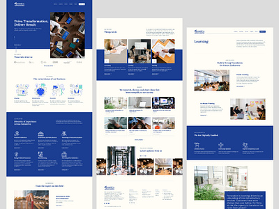 Robere & Associates Corporate Site branding consultancy consultant corporate corporate site design landing page minimalist modern ui ux website