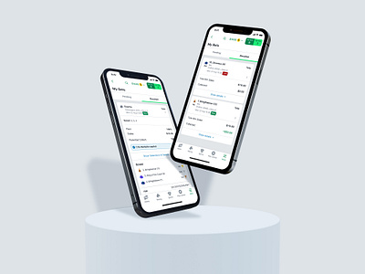 Racing Podiums - TAB bet betting app design ui ux