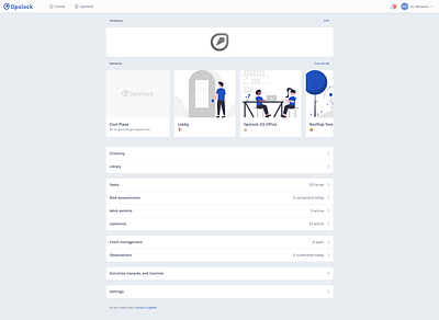 Company Profile Page, Desktop App Design app dailyui design desktop figma overview quick view software statistics ui ux