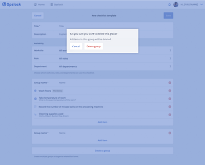 Destructive Confirmation Modal, App Design branding confirmation modal dailyui design figma modal ui ux warning