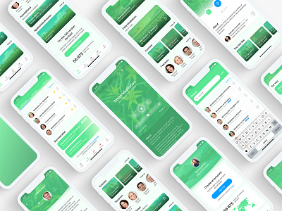 Relaxio App Design audio courses design health meditation mobile music player relax ui ux yoga