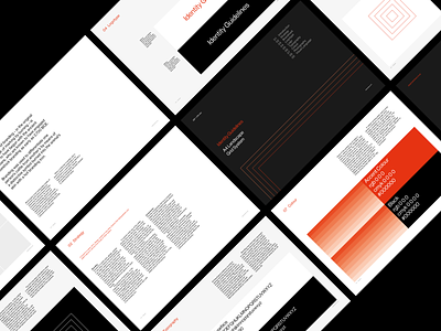 Brand Identity Guidelines Grid System – A4 Landscape a4 grid system a4 template indesign brand bible brand book indesign brand book template indesign brand manual template branding guidelines grid system indesign template style guide style guide template indesign visual guidelines