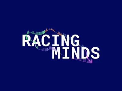 Racing Minds Logo adobe branding broadcast cut media documentary eurosport film ford graphic design illustrator logo logo design motion graphics racing racing minds television