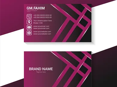 Creative Business Card Design brochure business card card flyer id card illustrator logo photoshop poster