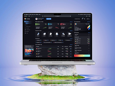 Fintech Dashboard | Web design | Credly 3d akshay hooda animation application banking dashboard blender 3d credly crypto dashboard dashboard finance fintech fintech dashboard investments mobile mockup motion graphics trading dashboard ui web design webapp