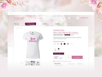 Svatbomilka graphic design ui webdesign